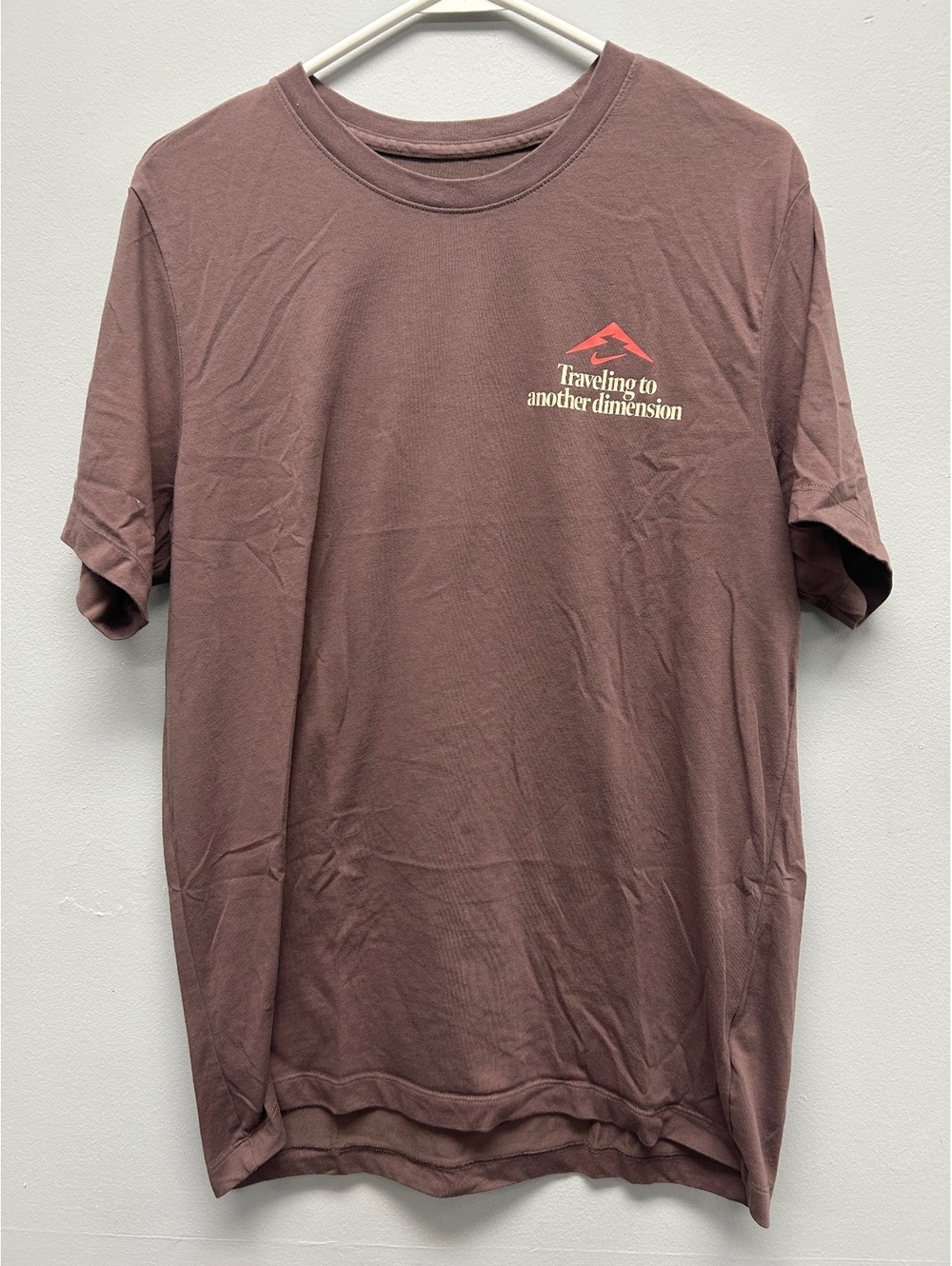 Nike Dri-FIT "Traveling to Another Dimension" Graphic T-Shirt Large